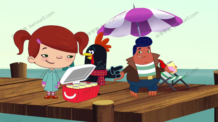 儿童奇幻冒险动画片《布鲁斯特公鸡Brewster the Rooster》中文版全26集-中文动画-第4张