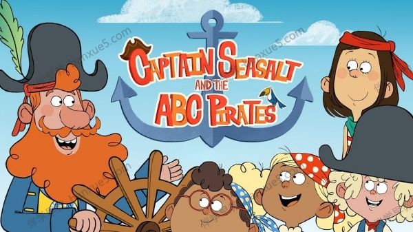 英语单词启蒙动画《海岸船长和ABC海盗Captain Seasalt The ABC Pirates》英文版全26集-自然拼读-第1张