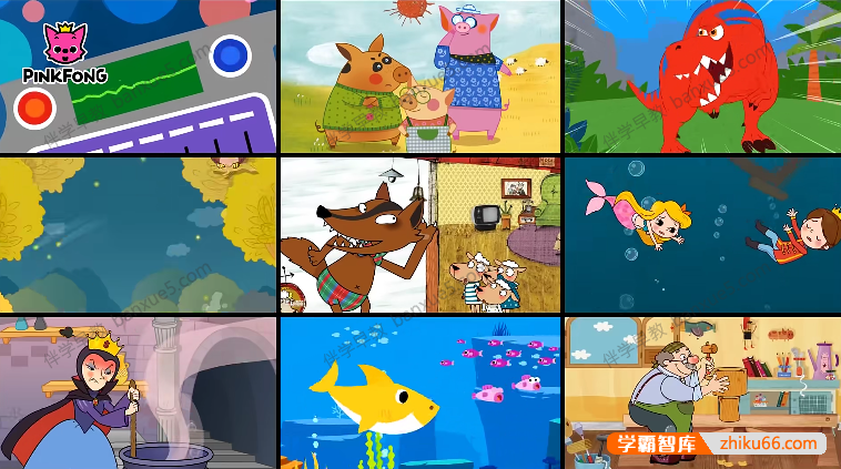 儿童英语启蒙动画《碰碰狐PinkFong》英语版共712集-英语动画-第1张